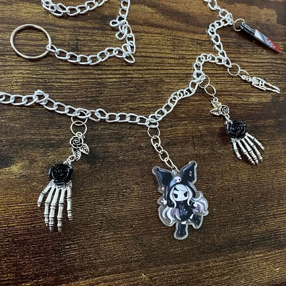 Handmade silver kawaii